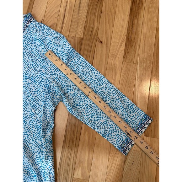 Foxcroft For Appleseeds Wrinkle Free Tunic Size 16P - Picture 9 of 9